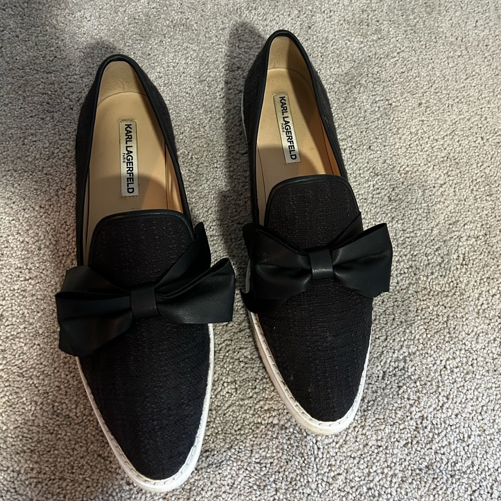 Karl Lagerfeld sneaker loafers size 12